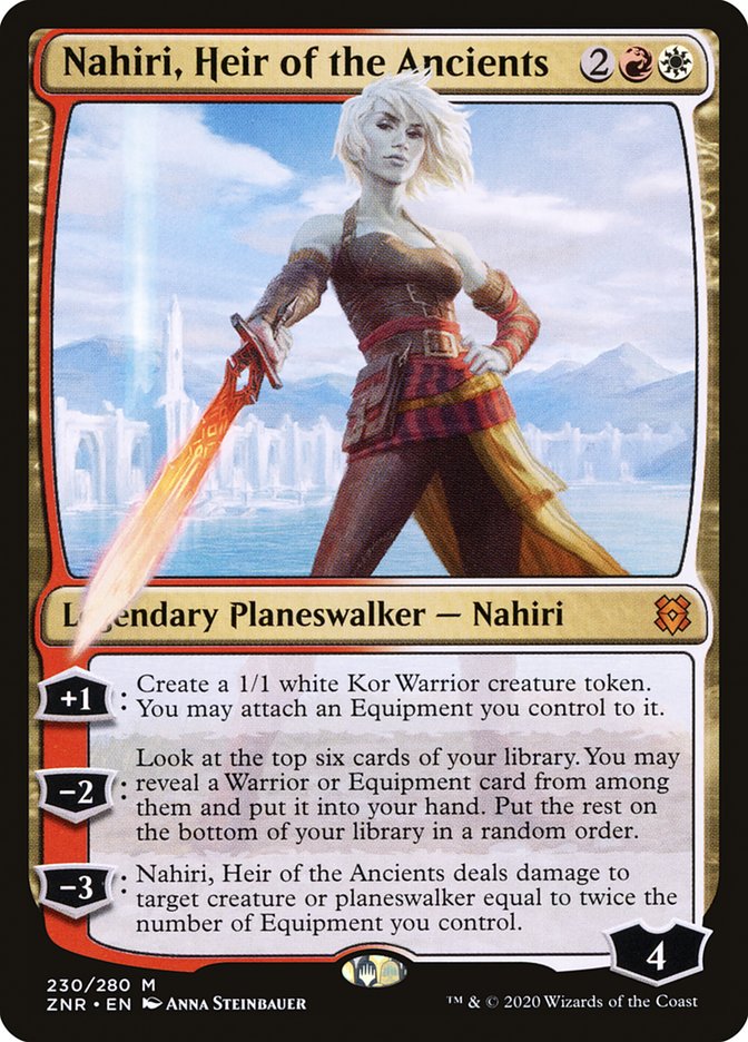 Nahiri, Heir of the Ancients [Zendikar Rising] | Tables and Towers