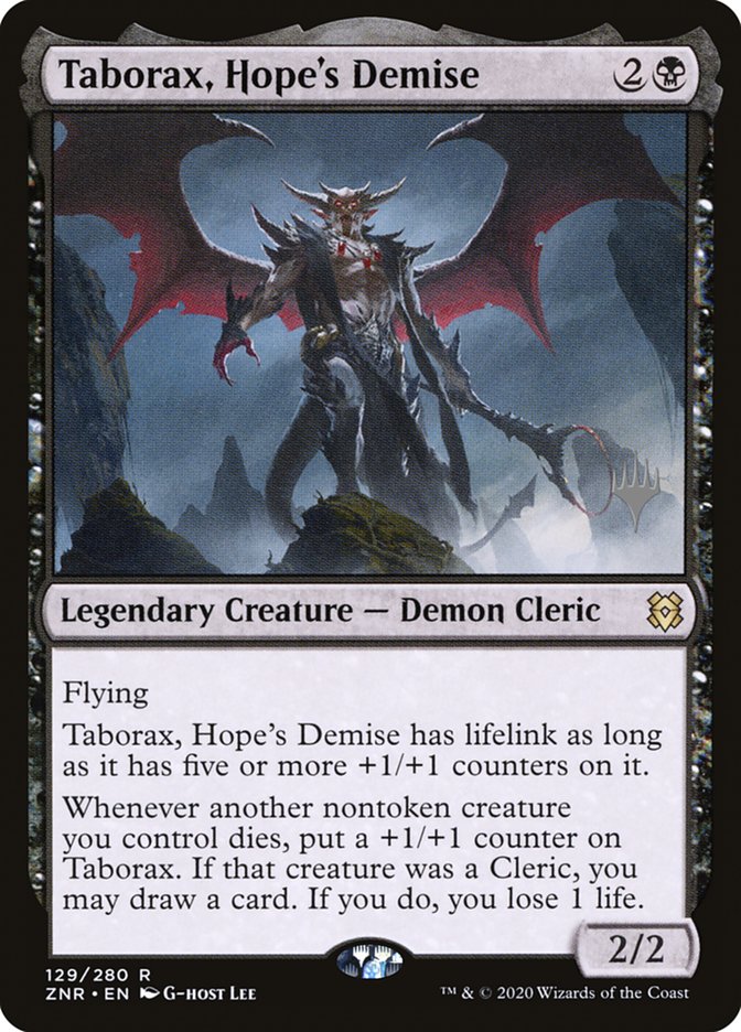 Taborax, Hope's Demise (Promo Pack) [Zendikar Rising Promos] | Tables and Towers