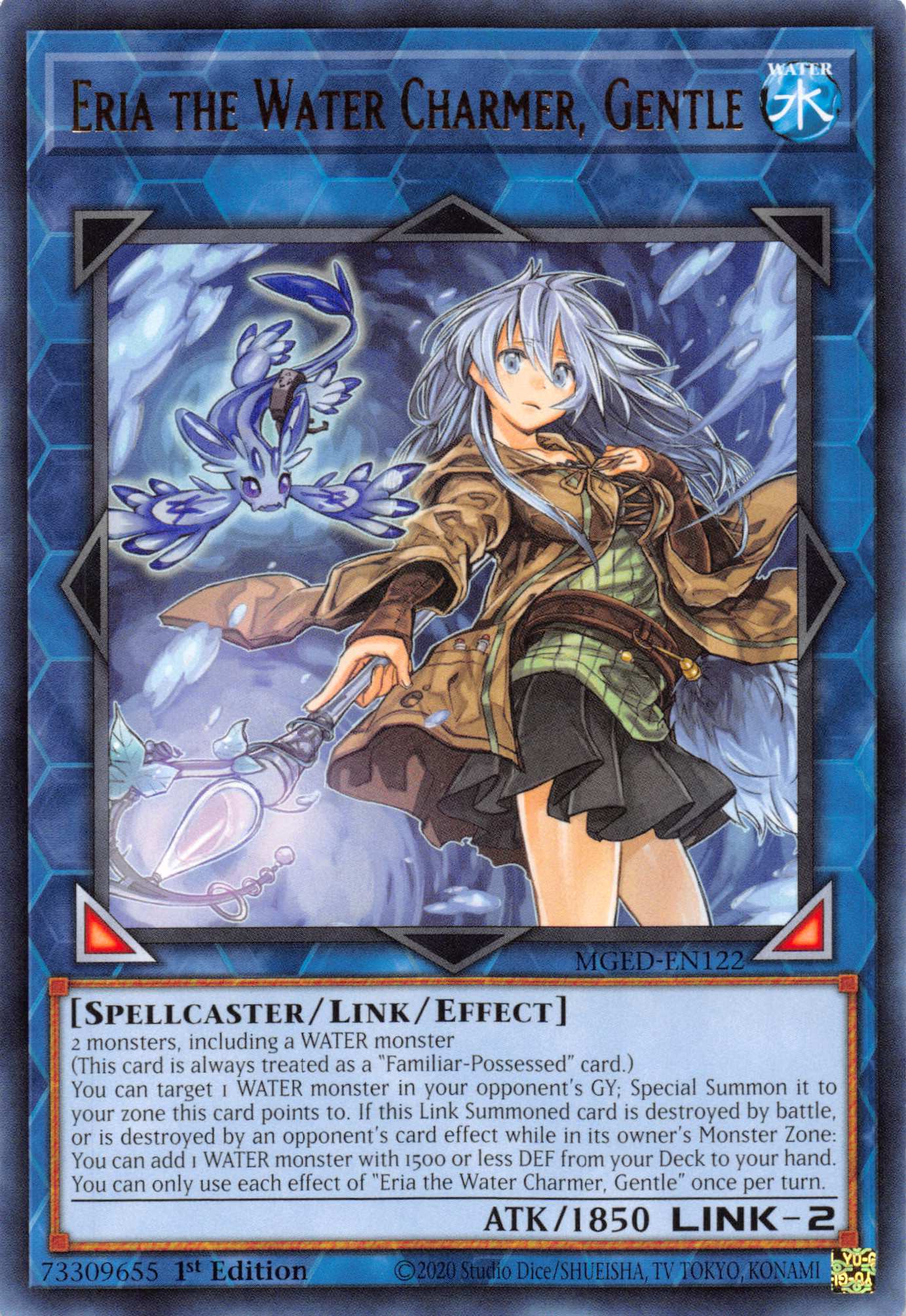 Eria the Water Charmer, Gentle [MGED-EN122] Rare | Tables and Towers