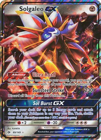 Solgaleo GX (89/149) (Jumbo Card) [Sun & Moon: Base Set] | Tables and Towers