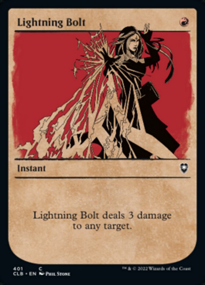 Lightning Bolt (Showcase) [Commander Legends: Battle for Baldur's Gate] | Tables and Towers