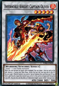 Infernoble Knight Captain Oliver [PHRA-EN038] Super Rare | Tables and Towers