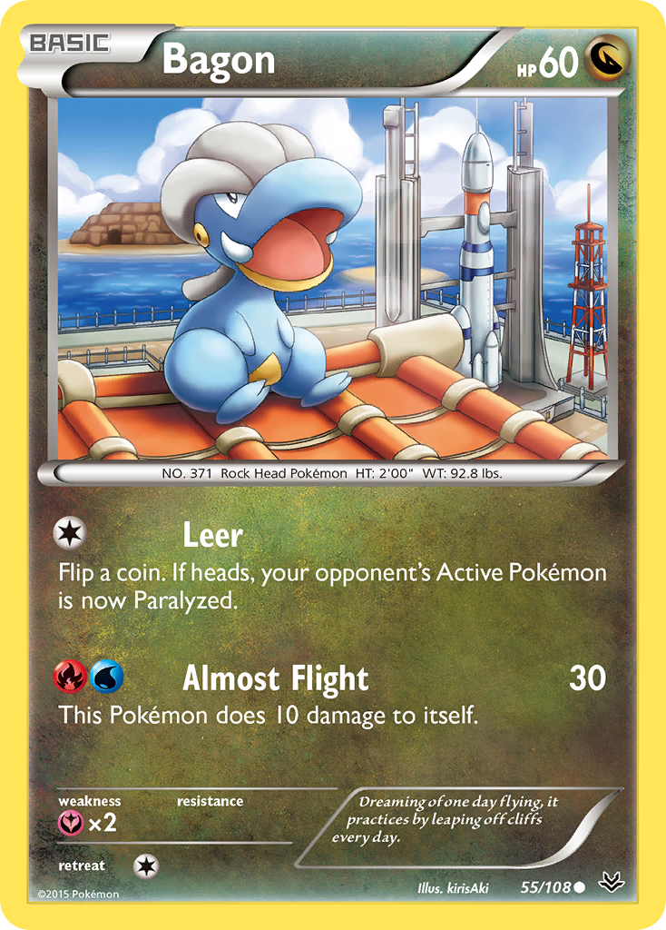 Bagon (55/108) [XY: Roaring Skies] | Tables and Towers