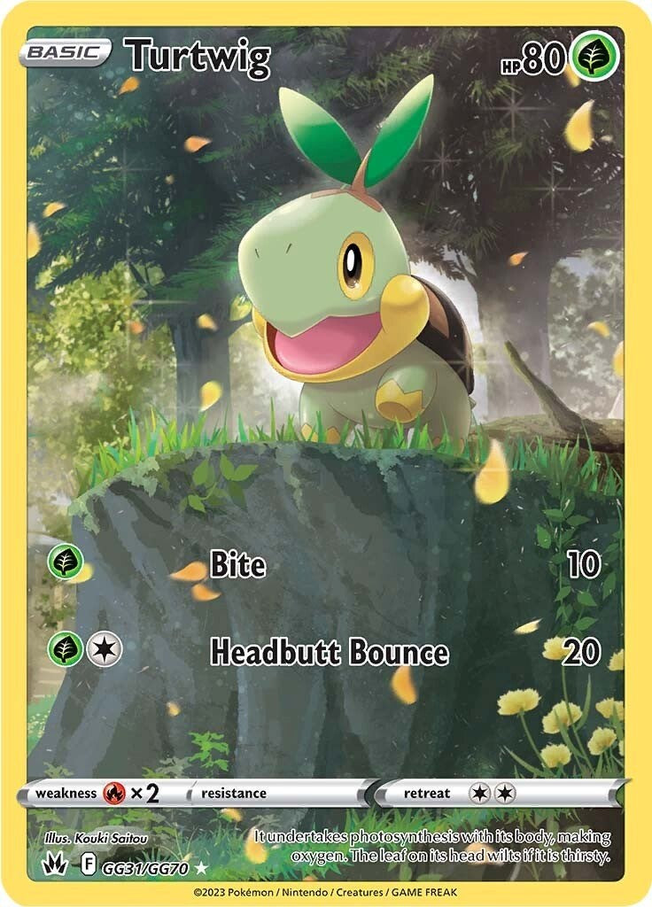 Turtwig (GG31/GG70) [Sword & Shield: Crown Zenith] | Tables and Towers