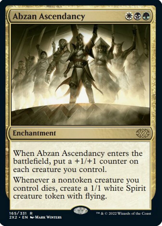 Abzan Ascendancy [Double Masters 2022] | Tables and Towers