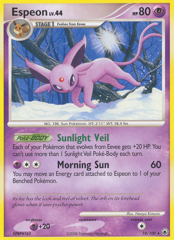 Espeon (18/100) [Diamond & Pearl: Majestic Dawn] | Tables and Towers