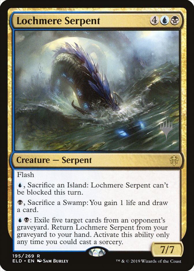 Lochmere Serpent (Promo Pack) [Throne of Eldraine Promos] | Tables and Towers