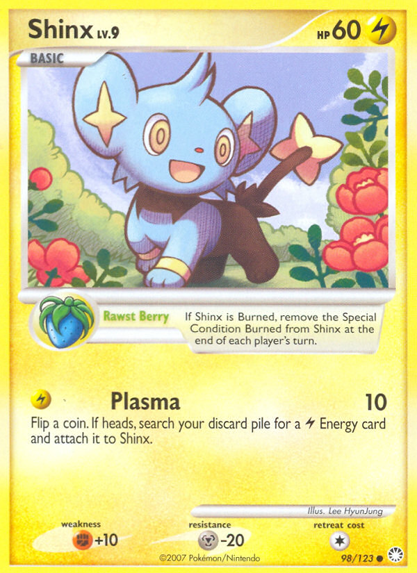 Shinx (98/123) [Diamond & Pearl: Mysterious Treasures] | Tables and Towers