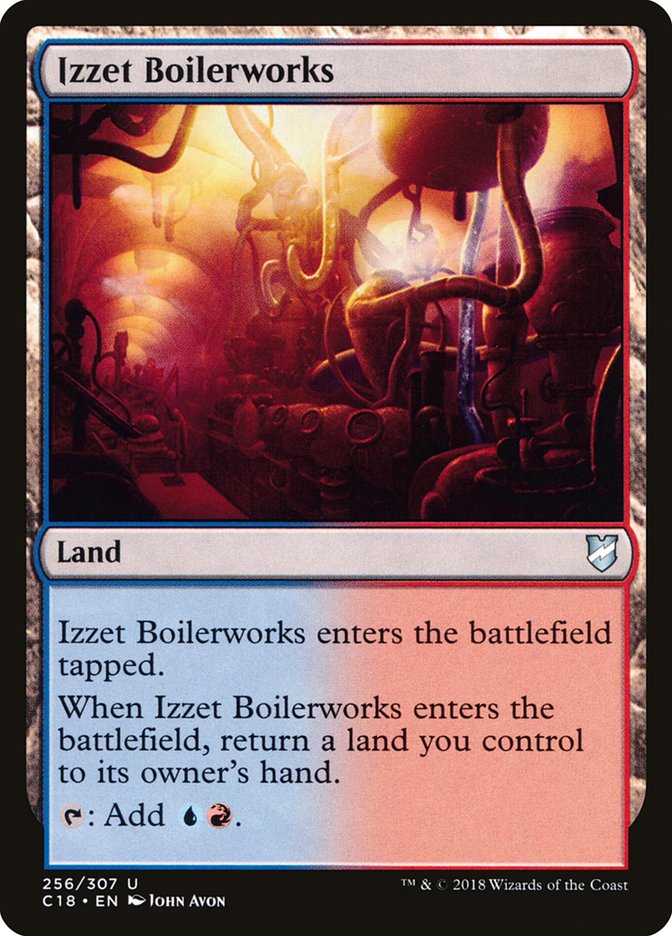 Izzet Boilerworks [Commander 2018] | Tables and Towers