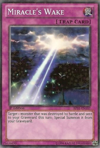 Miracle's Wake [BP01-EN107] Starfoil Rare | Tables and Towers