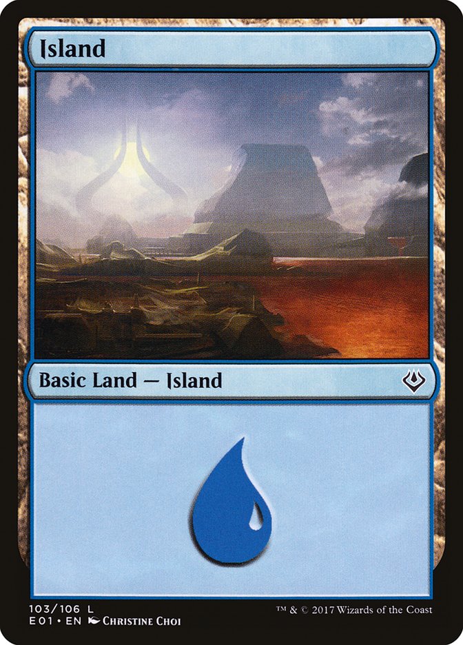 Island (103) [Archenemy: Nicol Bolas] | Tables and Towers