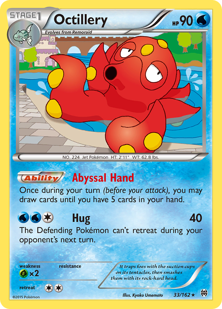 Octillery (33/162) [XY: BREAKthrough] | Tables and Towers