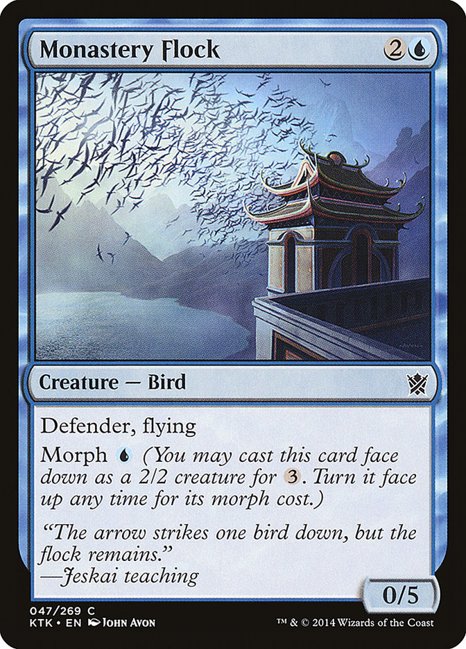 Monastery Flock [Khans of Tarkir] | Tables and Towers