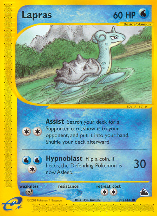 Lapras (71/144) [Skyridge] | Tables and Towers