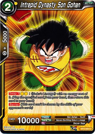 Intrepid Dynasty Son Gohan (BT4-084) [Colossal Warfare] | Tables and Towers