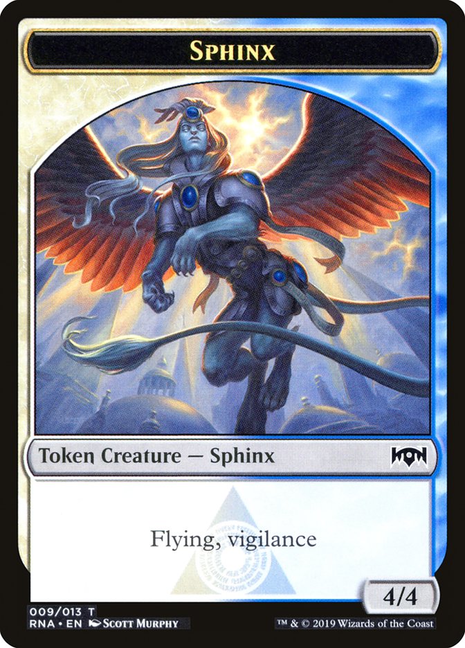 Sphinx Token [Ravnica Allegiance Tokens] | Tables and Towers