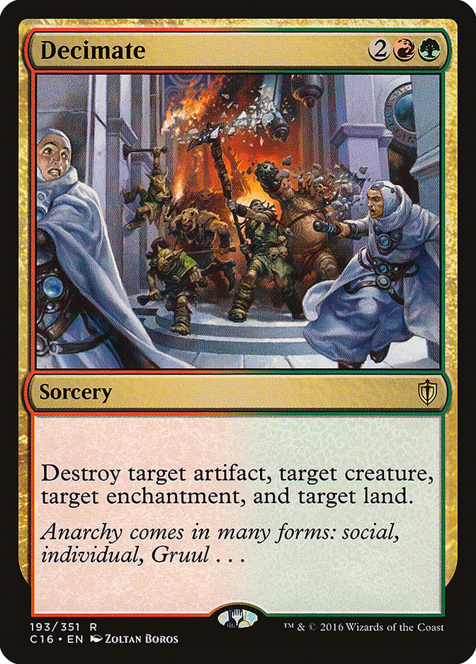 Decimate [Commander 2016] | Tables and Towers