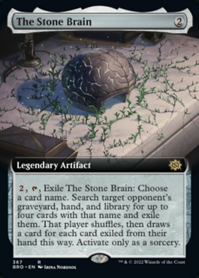 The Stone Brain (Extended Art) [The Brothers' War] | Tables and Towers