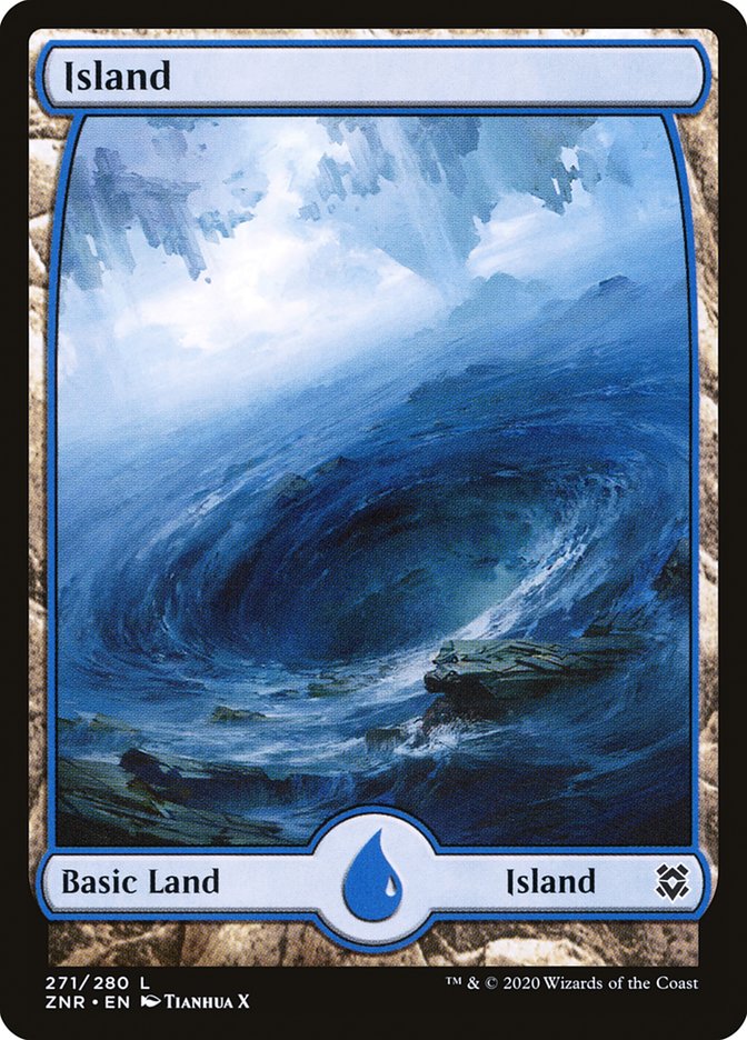 Island (271) [Zendikar Rising] | Tables and Towers