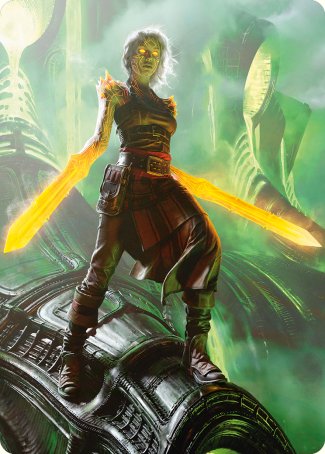 Nahiri, the Unforgiving Art Card [Phyrexia: All Will Be One Art Series] | Tables and Towers