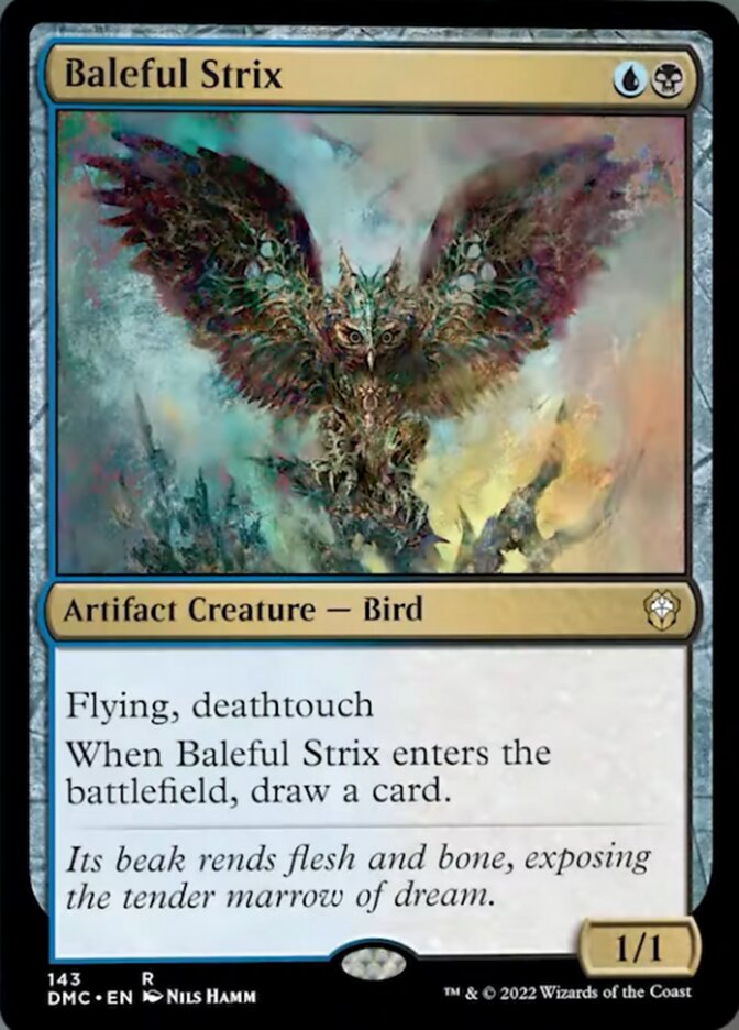 Baleful Strix [Dominaria United Commander] | Tables and Towers