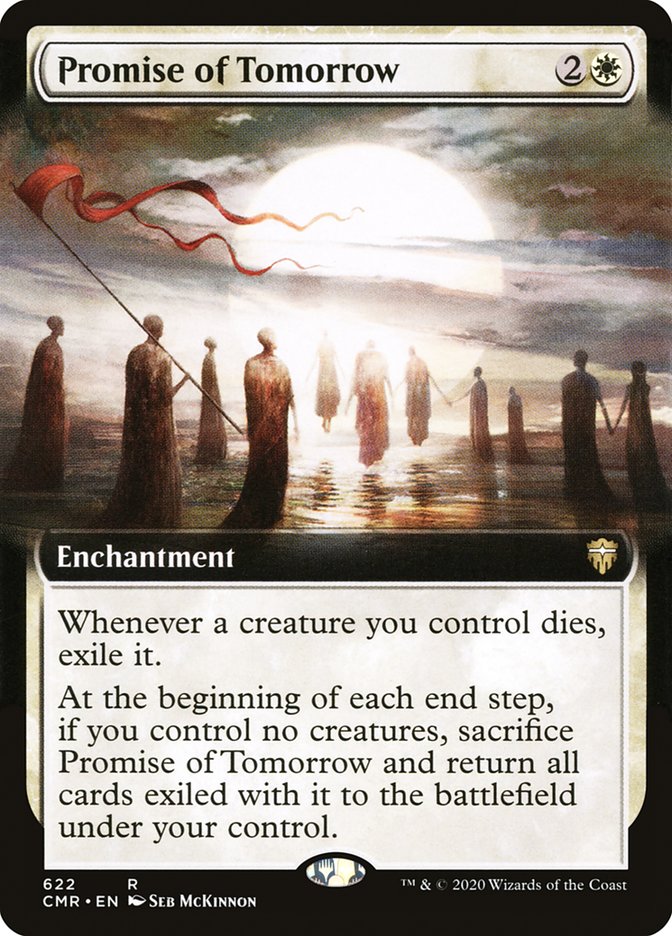 Promise of Tomorrow (Extended Art) [Commander Legends] | Tables and Towers