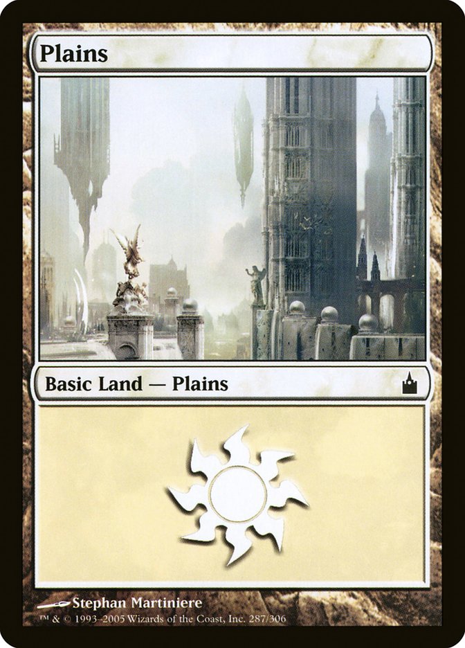 Plains (287) [Ravnica: City of Guilds] | Tables and Towers