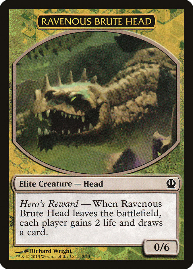 Ravenous Brute Head [Theros Face the Hydra] | Tables and Towers