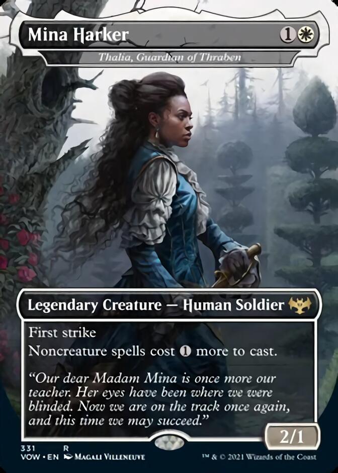 Thalia, Guardian of Thraben - Mina Harker [Innistrad: Crimson Vow] | Tables and Towers