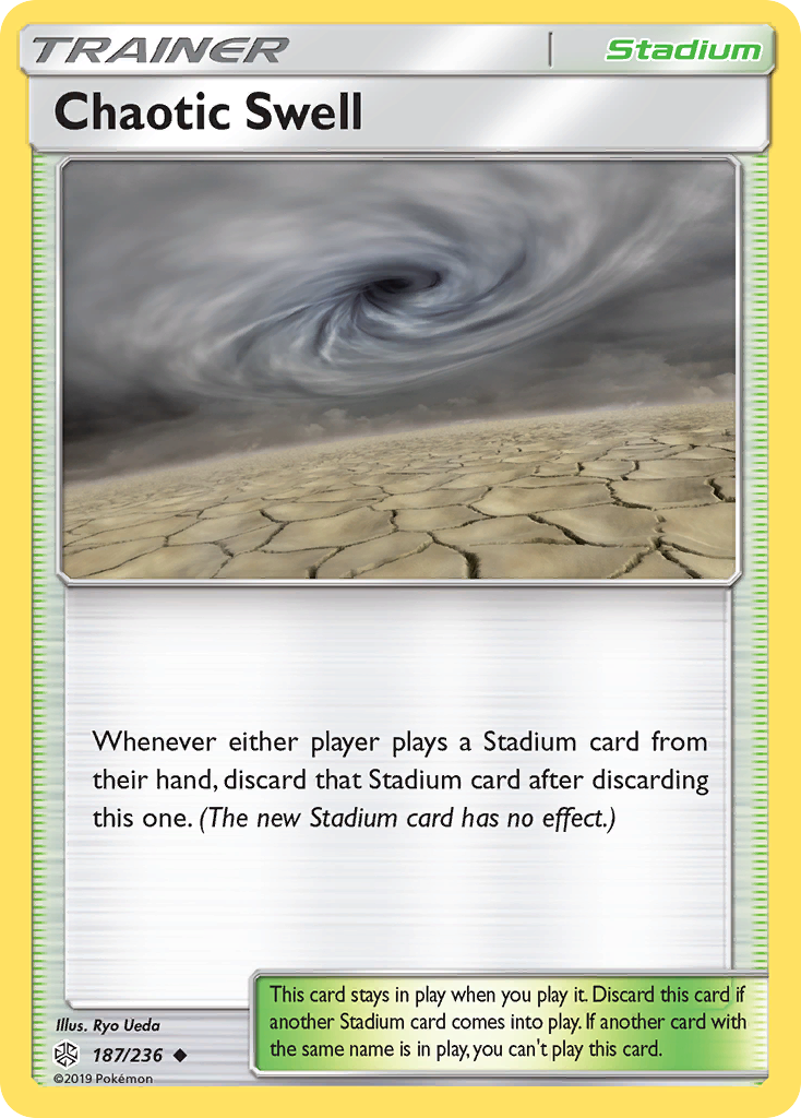 Chaotic Swell (187/236) [Sun & Moon: Cosmic Eclipse] | Tables and Towers