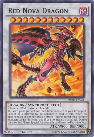 Red Nova Dragon [HSRD-EN024] Rare | Tables and Towers