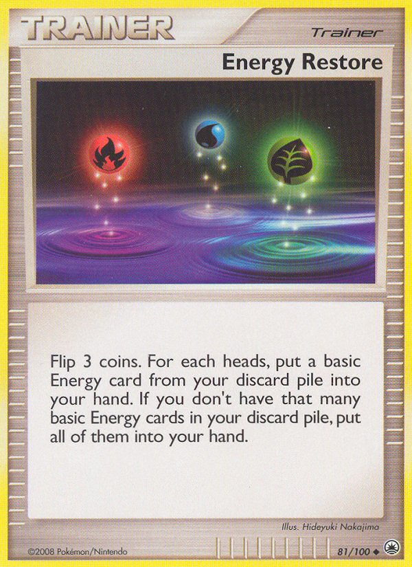 Energy Restore (81/100) [Diamond & Pearl: Majestic Dawn] | Tables and Towers