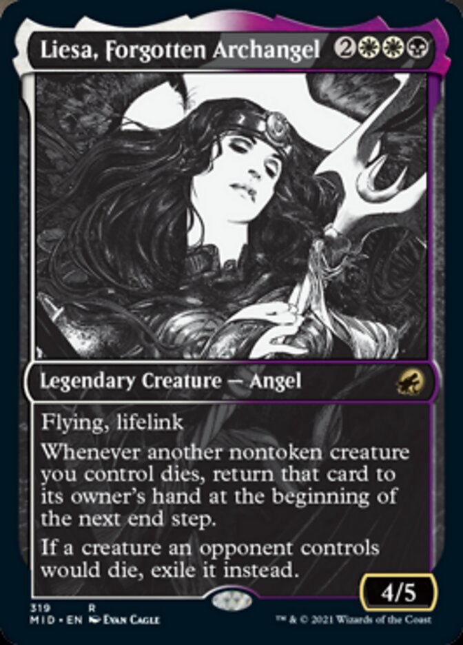 Liesa, Forgotten Archangel (Showcase Eternal Night) [Innistrad: Midnight Hunt] | Tables and Towers