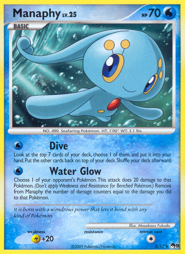 Manaphy (2/17) [POP Series 9] | Tables and Towers