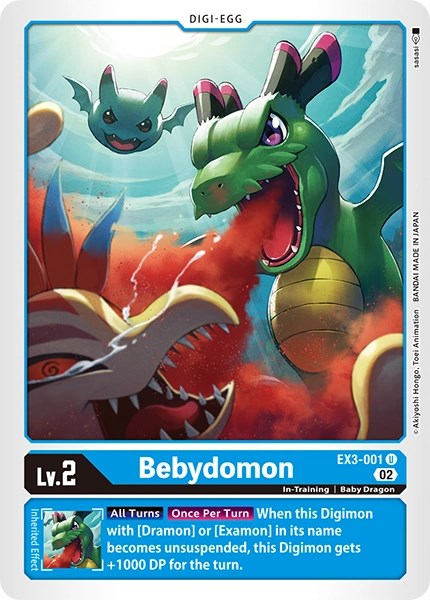 Bebydomon [EX3-001] [Revision Pack Cards] | Tables and Towers