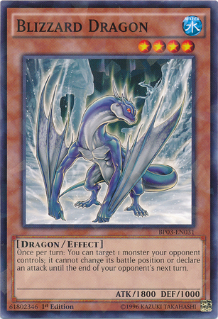 Blizzard Dragon [BP03-EN031] Shatterfoil Rare | Tables and Towers