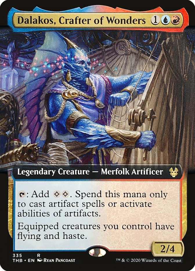 Dalakos, Crafter of Wonders (Extended Art) [Theros Beyond Death] | Tables and Towers