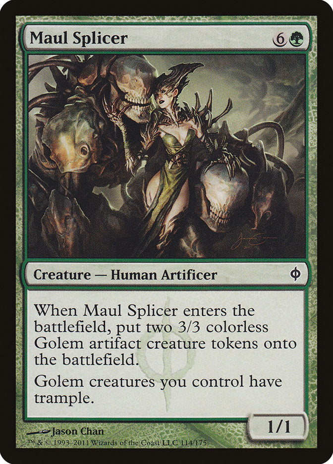 Maul Splicer [New Phyrexia] | Tables and Towers