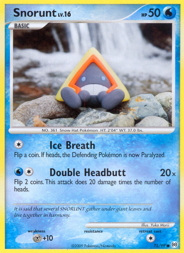 Snorunt (75/99) [Platinum: Arceus] | Tables and Towers