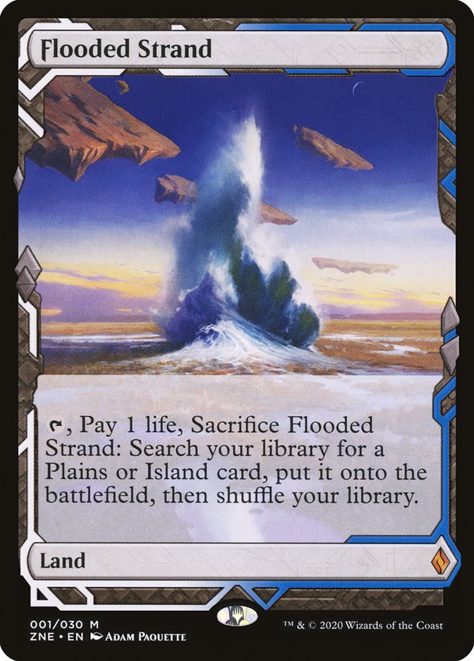 Flooded Strand (Expeditions) [Zendikar Rising Expeditions] | Tables and Towers