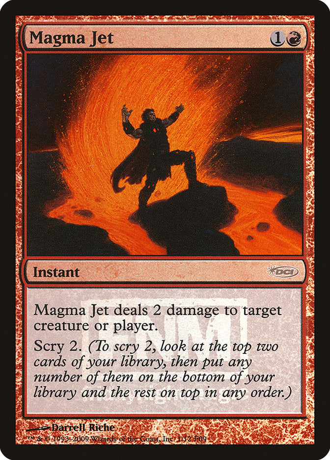 Magma Jet [Friday Night Magic 2009] | Tables and Towers