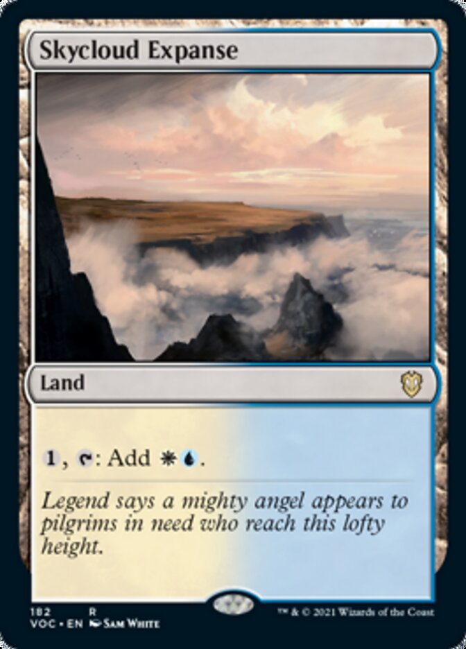 Skycloud Expanse [Innistrad: Crimson Vow Commander] | Tables and Towers