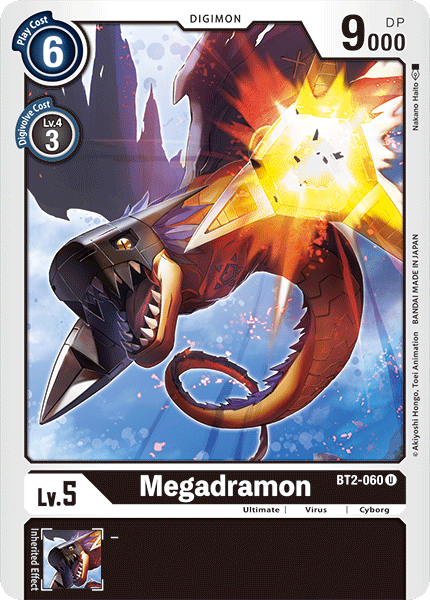 Megadramon [BT2-060] [Release Special Booster Ver.1.0] | Tables and Towers