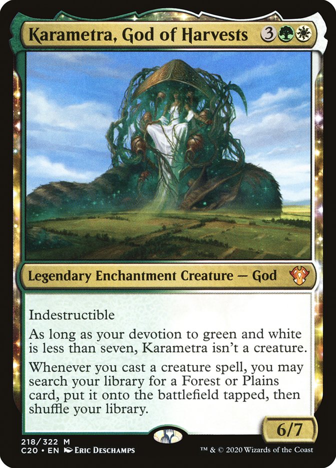 Karametra, God of Harvests [Commander 2020] | Tables and Towers