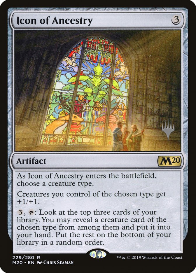 Icon of Ancestry (Promo Pack) [Core Set 2020 Promos] | Tables and Towers