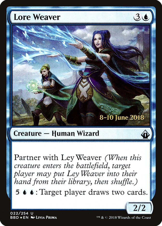 Lore Weaver [Battlebond Prerelease Promos] | Tables and Towers