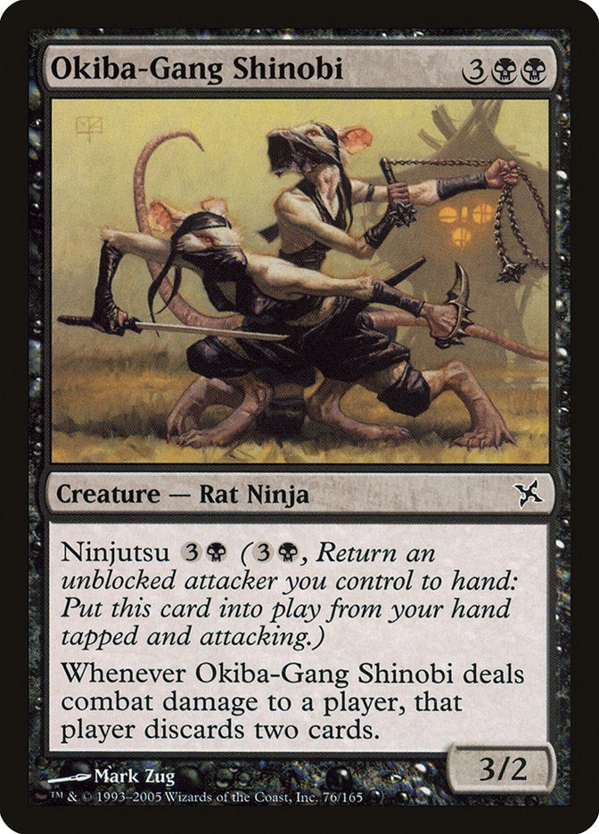 Okiba-Gang Shinobi [Betrayers of Kamigawa] | Tables and Towers