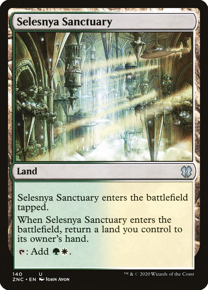 Selesnya Sanctuary [Zendikar Rising Commander] | Tables and Towers