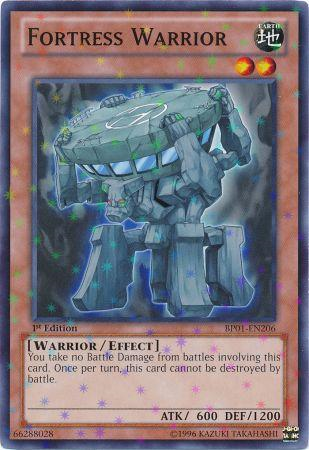 Fortress Warrior [BP01-EN206] Starfoil Rare | Tables and Towers