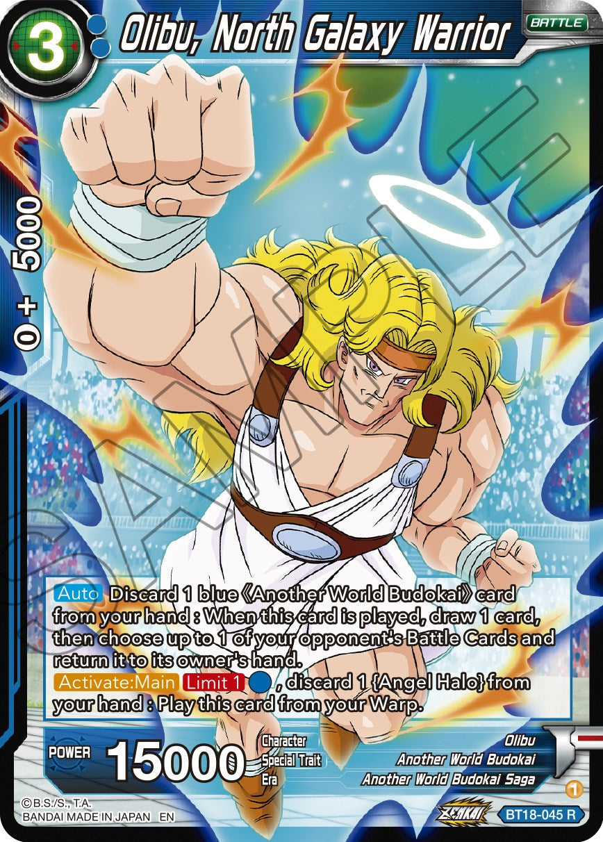 Olibu, North Galaxy Warrior (BT18-045) [Dawn of the Z-Legends] | Tables and Towers